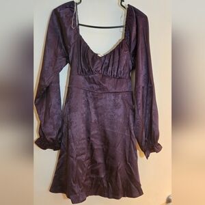 Deep Purple Purple Inspired Hearts Dress